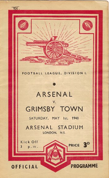 Arsenal FC v Grimsby Town FC